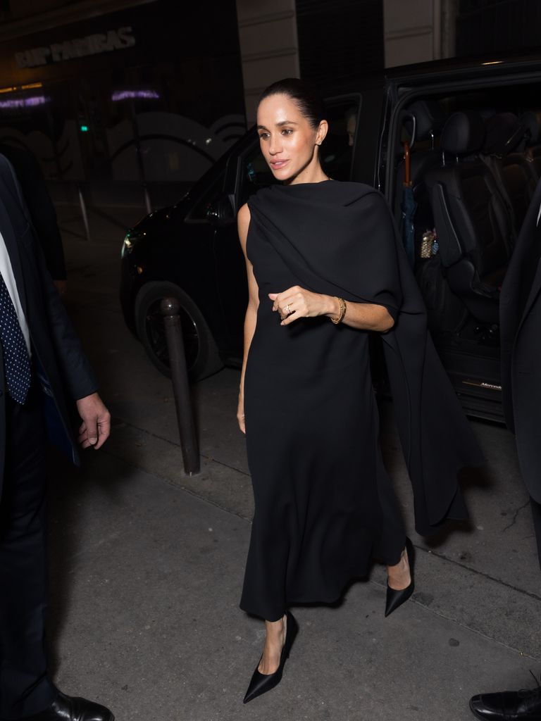 Meghan Markle en el desfile de Balenciaga