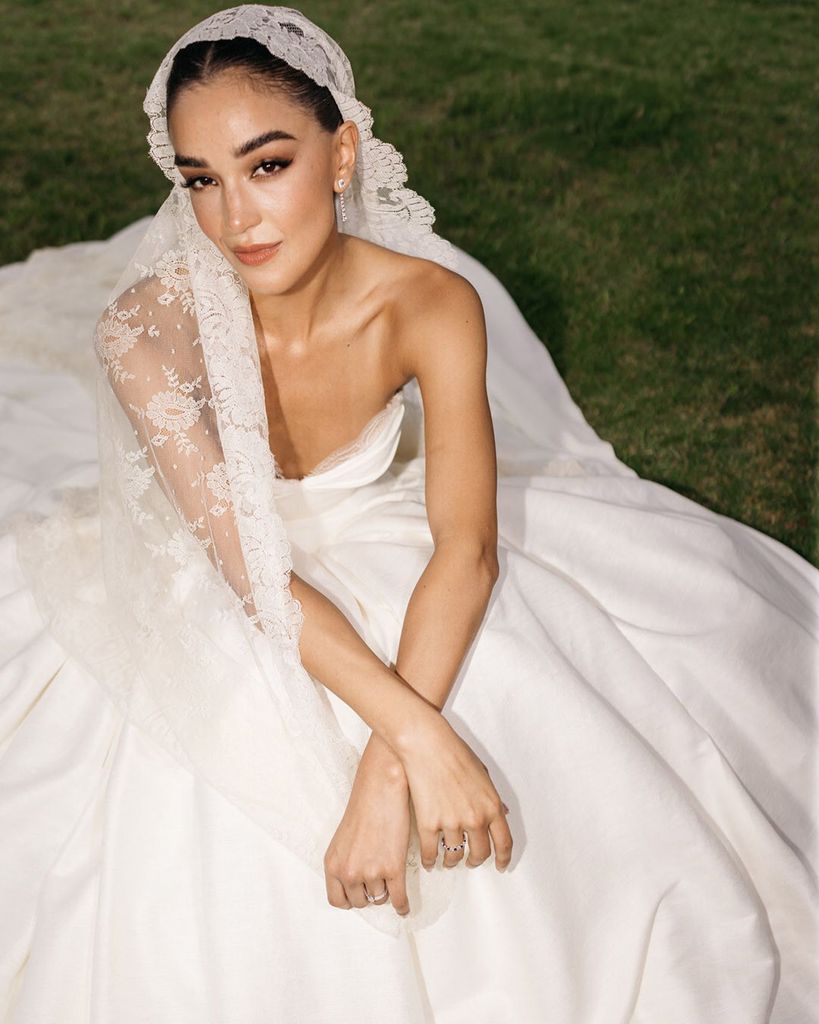Ale Capetillo en su boda con joyas de Rabat