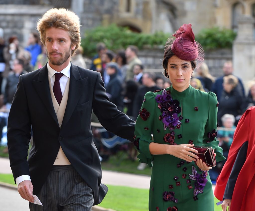 Alessandra de Osma y Christian de Hannover en la boda de Eugenia de York