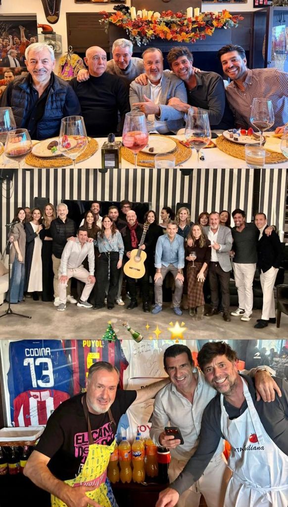 La música en directo fue el colofón a una comida para el recuerdo