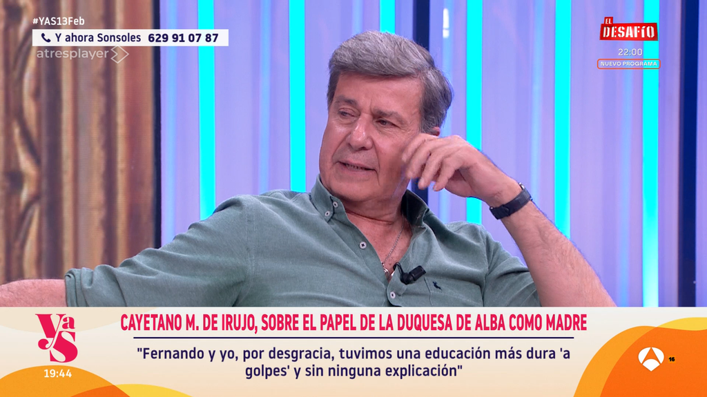 Cayetano M. de Irujo en 'Y ahora Sonsoles'