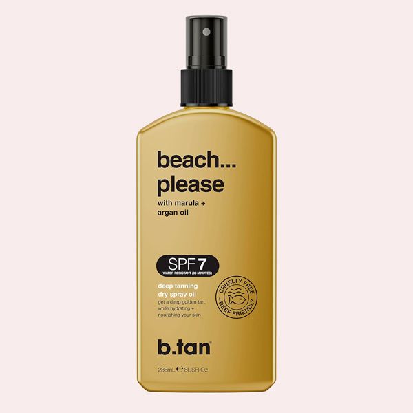 b.tan, Beach...Favor, Protector solar con aceite en spray seco, FPS 7