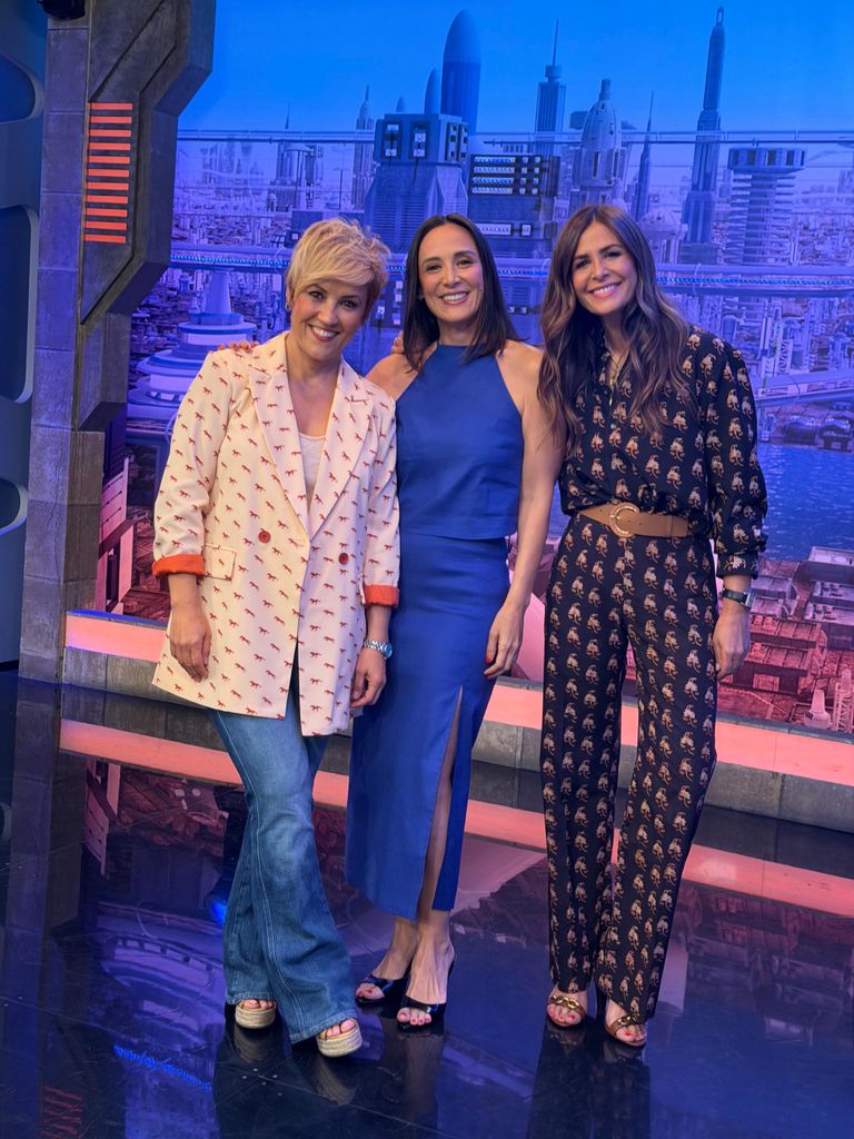 Tamara Falcó y su total look para El Hormiguero. 
