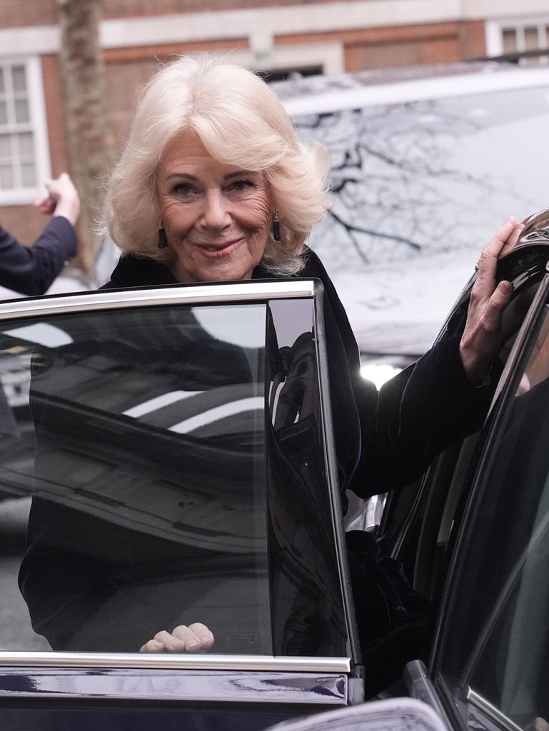 La reina Camilla visita el Sinfonia Smith Square Hall en Londres, el 19 de febrero de 2026