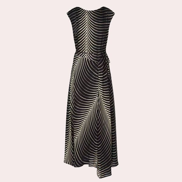 Vestido midi estampado