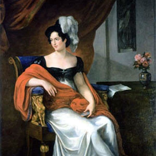 Lucía Migliaccio, Duquesa de Florida (1770-1826), era una mujer de gran belleza con la que todos querían casar tanto poir su abolengo como por la gran fortuna familiar
