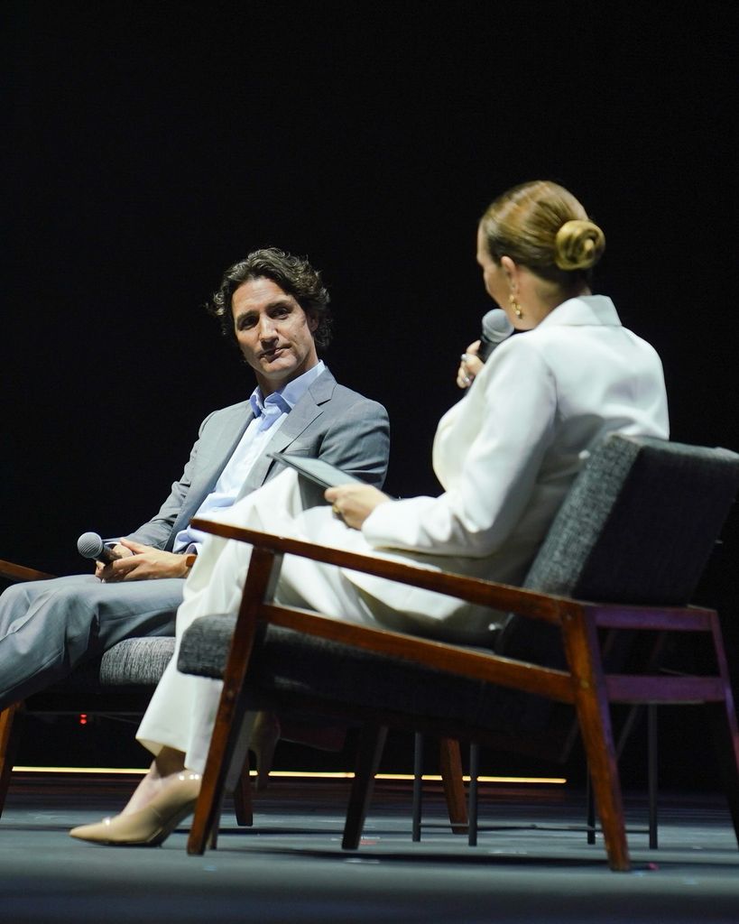 Justin Trudeau acudió al evento anual ‘México Siglo XXI’ en la Ciudad de México. 