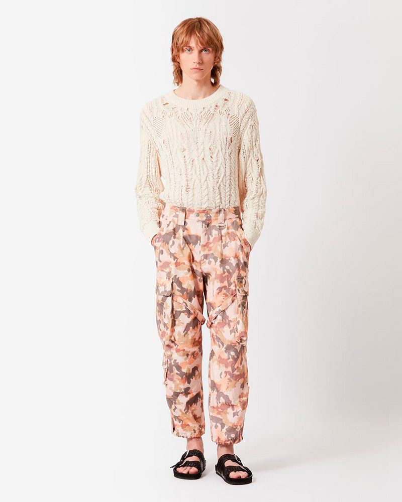 Pantalón cargo de camuflaje de Isabel Marant