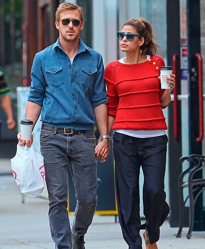 Ryan Gosling y Eva Mendes