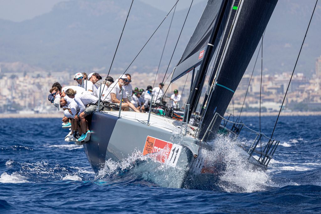 El rey Felipe VI participando en la 44 Copa del Rey Mapfre en Mallorca, el 3 de agosto de 2026