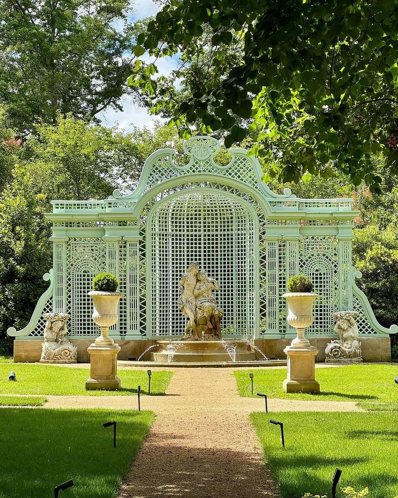 Jardín de Les Prés d´Eugénie, Eugénie-les-Bains, Las Landas, Francia