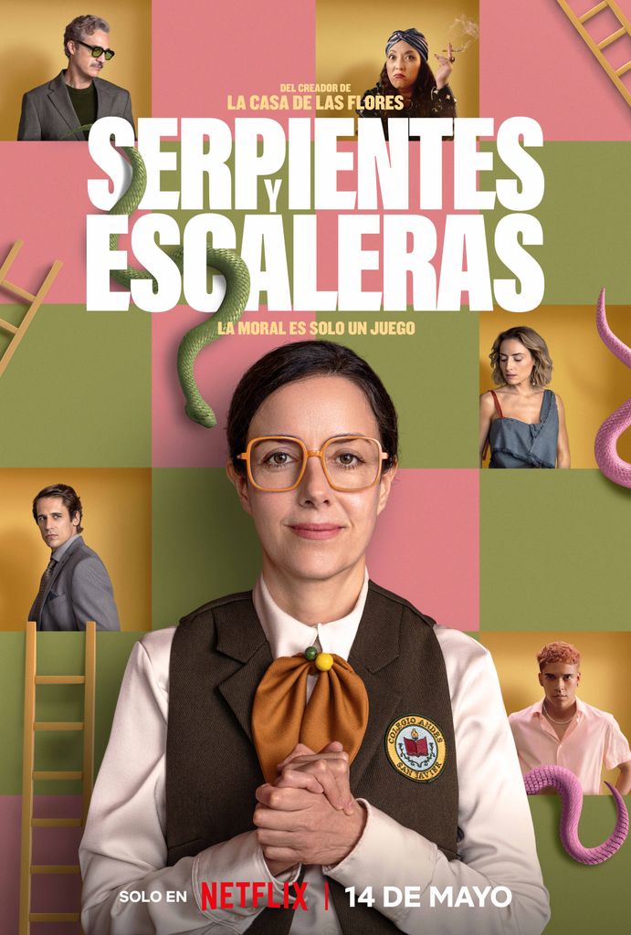 Este 14 de mayo de estrenó en Netflix  'Serpientes y Escaleras', la nueva serie de Manolo Caro protagonizada por Cecilia Suárez.