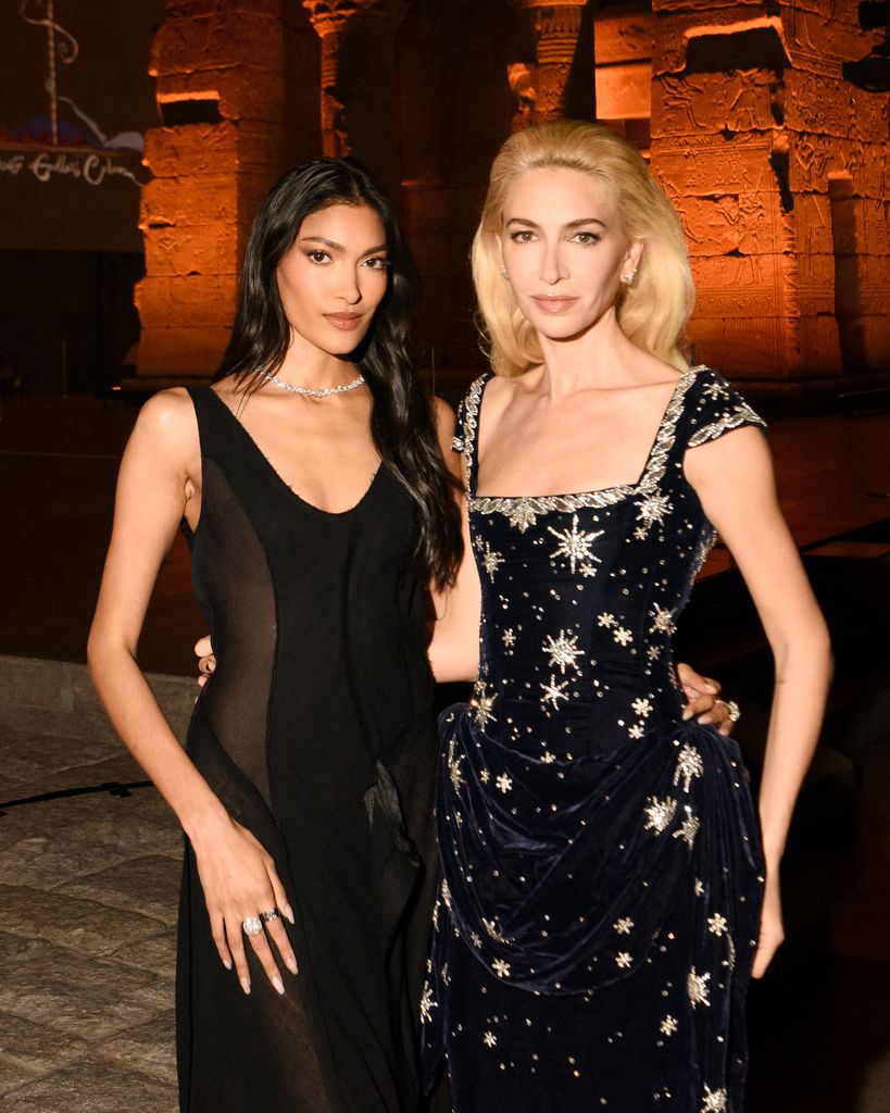 Pritika Swarup y Sabine Getty.