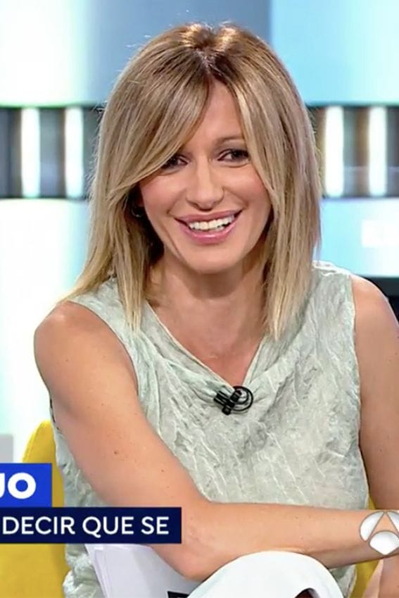 Susanna Griso con 'top' arrugado
