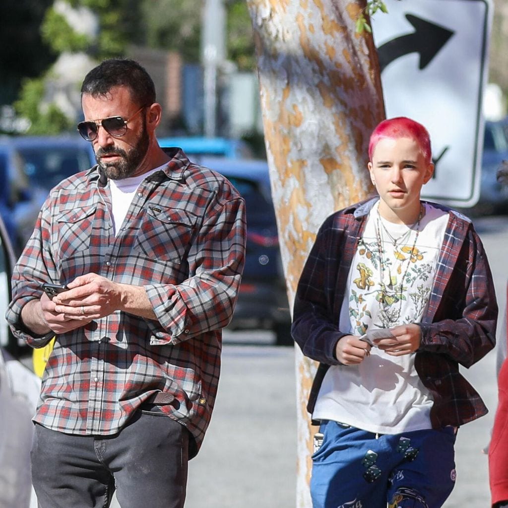 Seraphina, hija de ben Affleck look