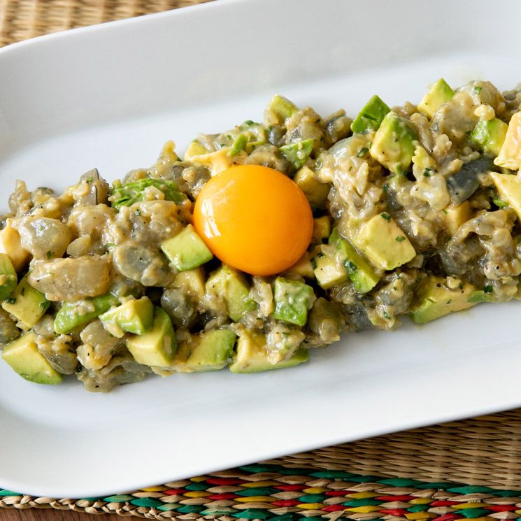 Tartar de langostinos