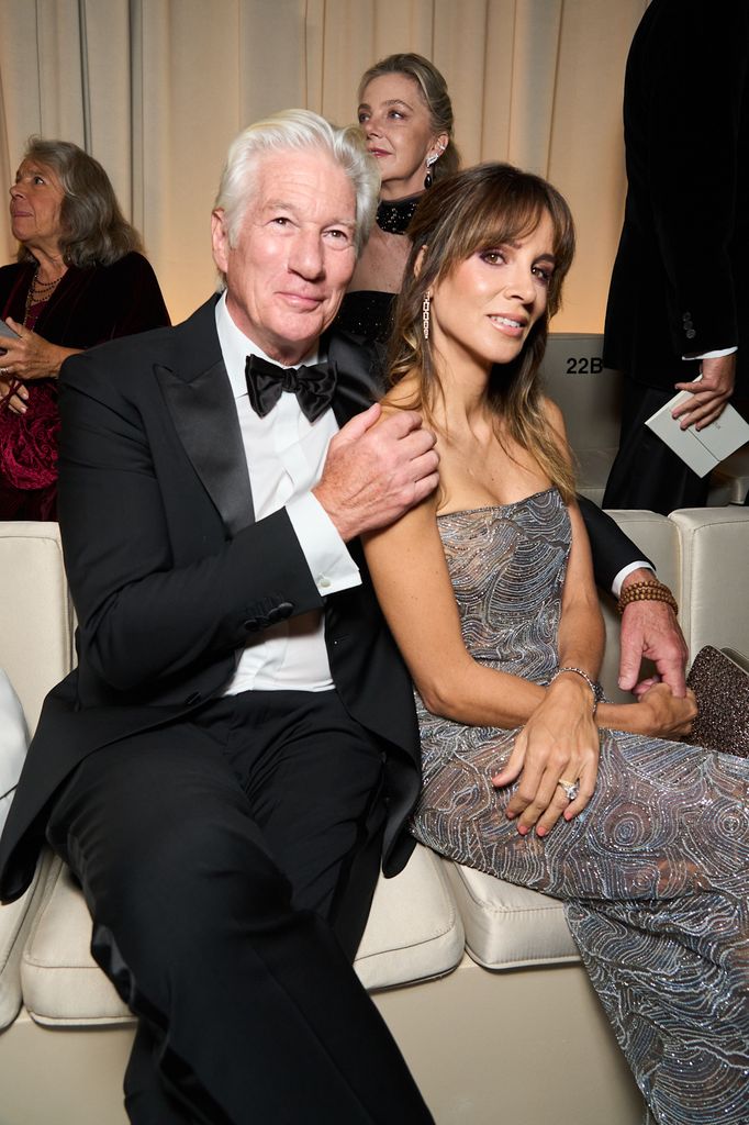 Richard Gere y Alejandra SIlva.