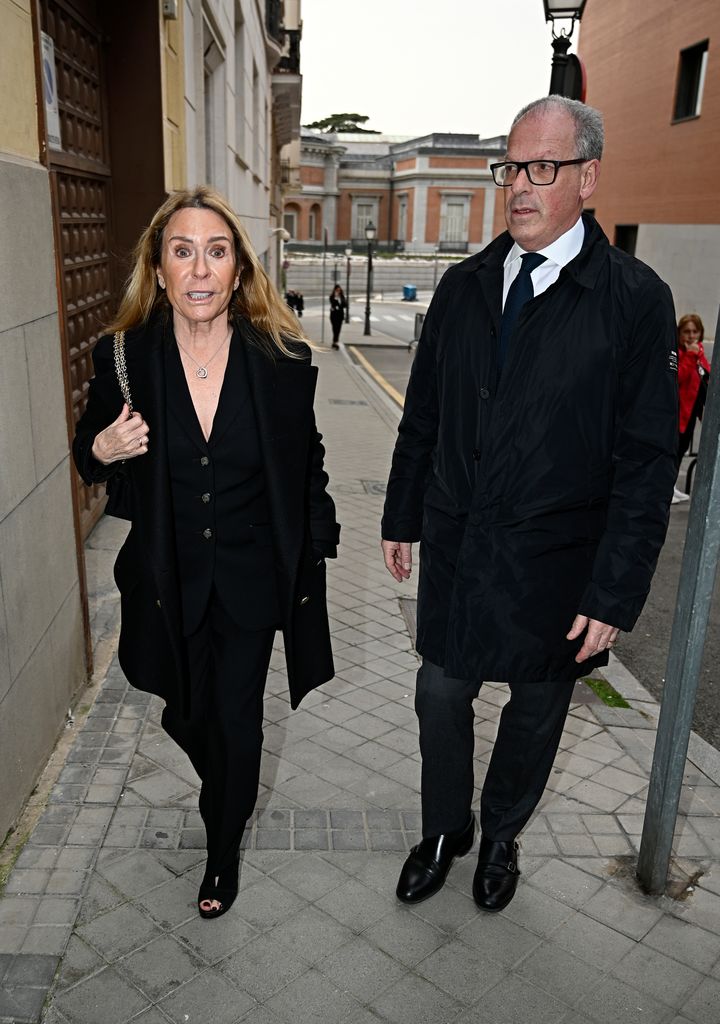 Marina Castaño y Enrique Puras
