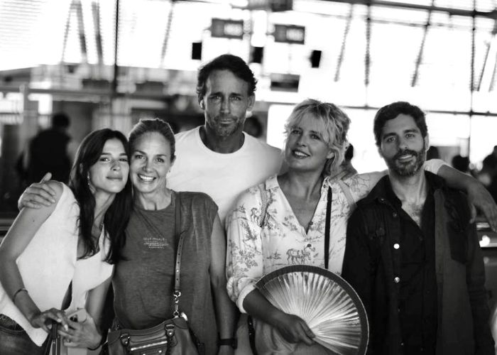 Sandra Gago, Genoveva Casanova, Alvaro Muñoz Escassi, Tania Llasera y Miguel Diosdado