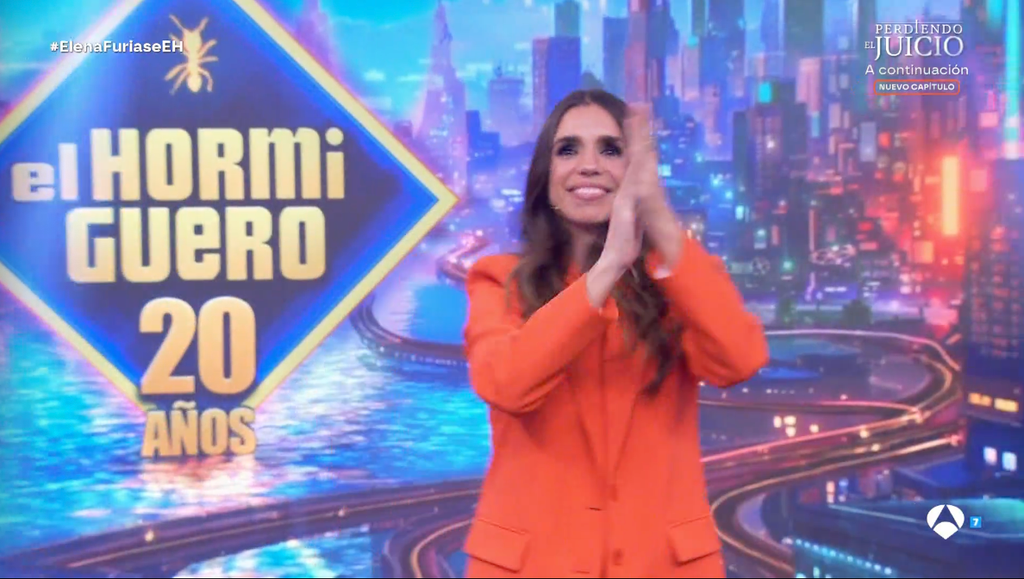 Elena Furiase en el hormiguero
