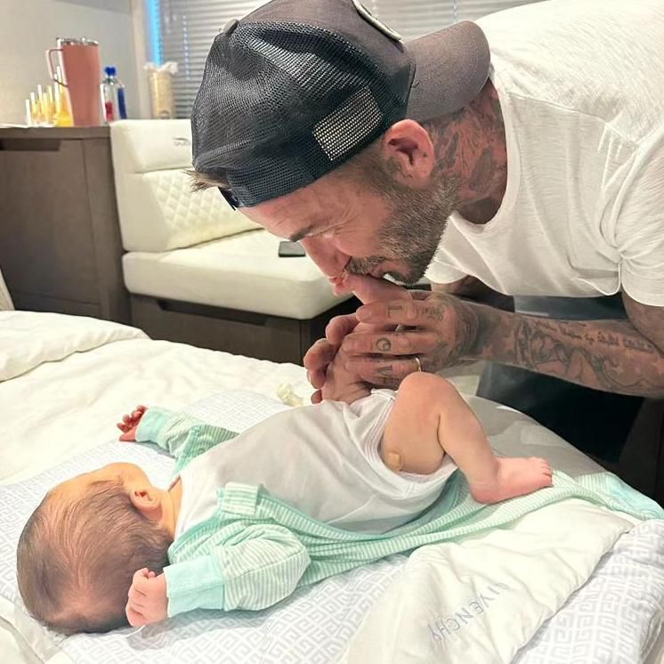 Marc Anthony y David Beckham