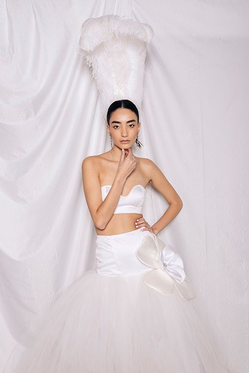Vestido de novia de Ángel Marco Atelier