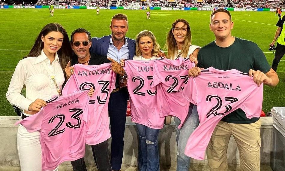 Los encuentros entre los grandes amigos y sus familias se han hecho más comunes gracias a los negocios de David en Miami