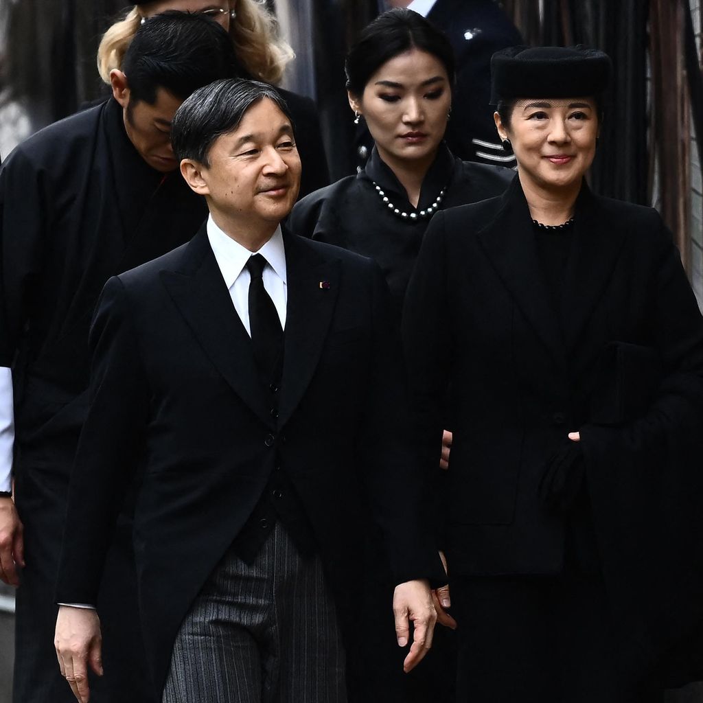 El emperador Naruhito de Japón y la emperatriz Masako