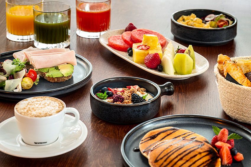 Desayuno del Radisson Collection Hotel Magdalena Plaza de Sevilla