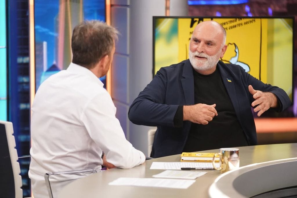 José Andrés narra en El Hormiguero su labor durante la Dana y el motivo que le llevó a prisión en EEUU