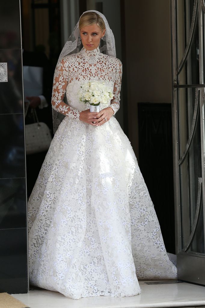 Nicki Hilton el día de su boda