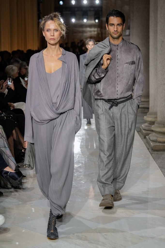 Milan Fashion Week: Giorgio Armani Primavera/Verano 2026