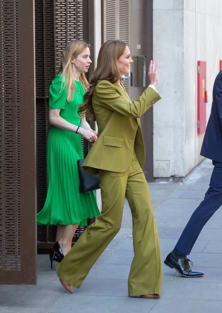 La Princesa de Gales fue la elegida para entregar el Premio Reina Isabel II al Diseño Británico a Patrick McDowell en el Consejo de la Moda Británica