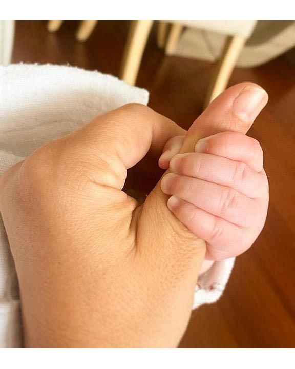 Toñi Moreno con su hija Lola