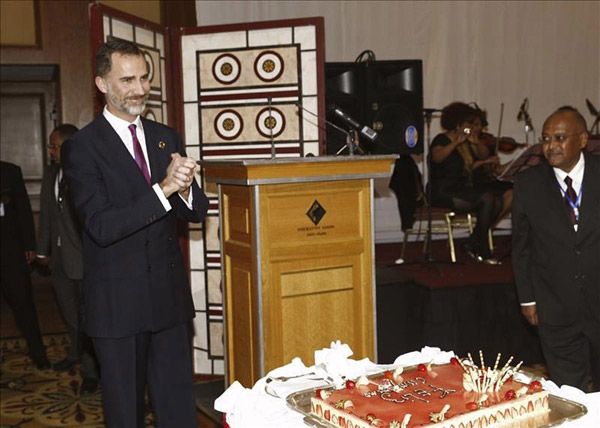 El Rey agradeció la sorpresa que recibió por su cumpleaños 