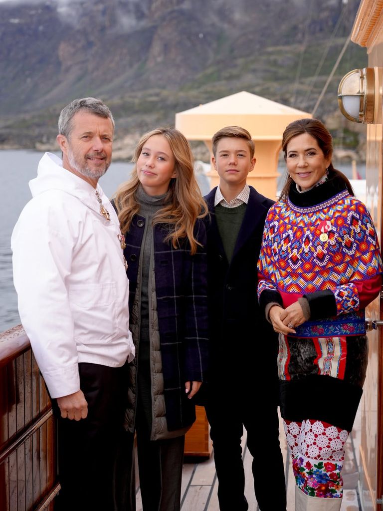 La última foto de la Familia real danesa