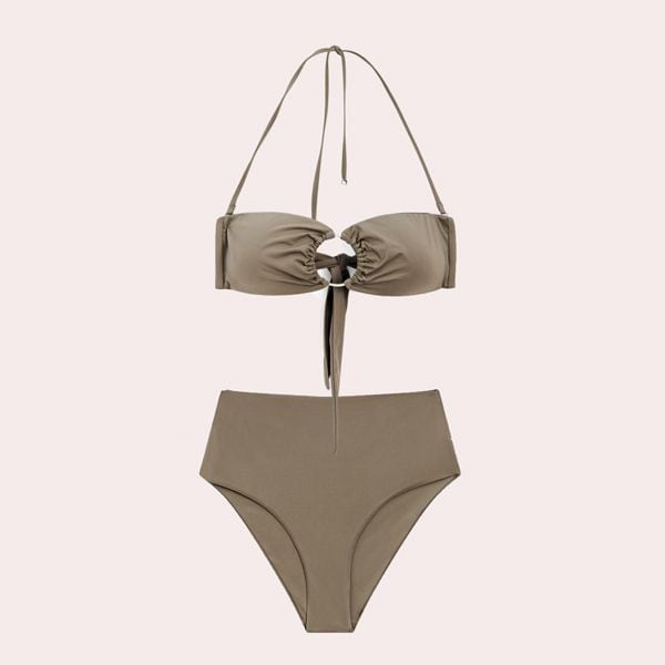 bikini bandeau detalle aro
