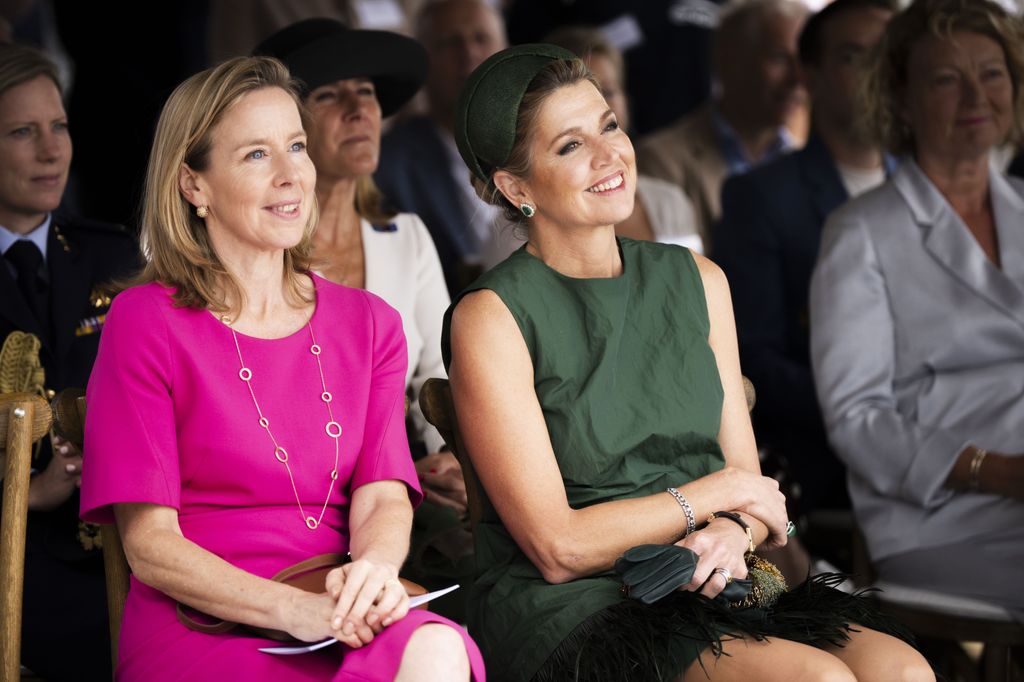La reina Máxima durante la inauguración oficial