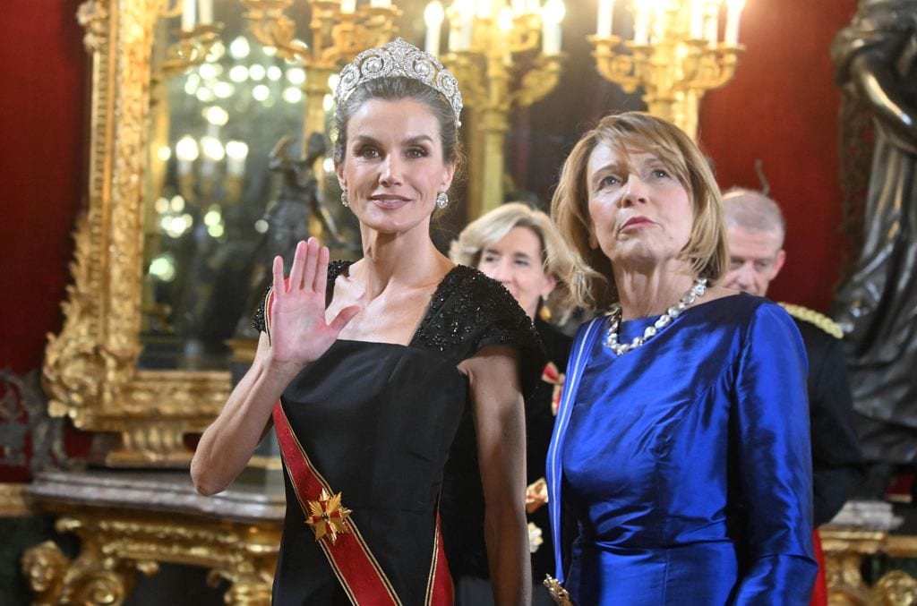 La Reina, con la primera dama alemana