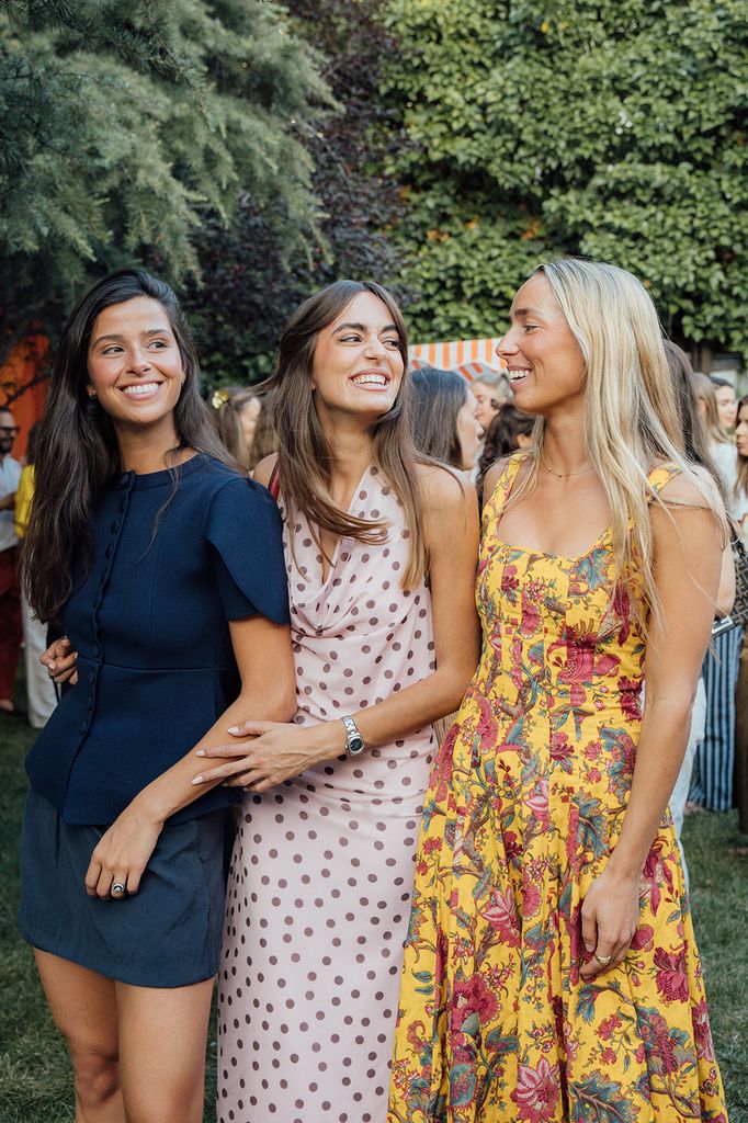 Algunas de las invitadas a la fiesta de Natura Bissé.