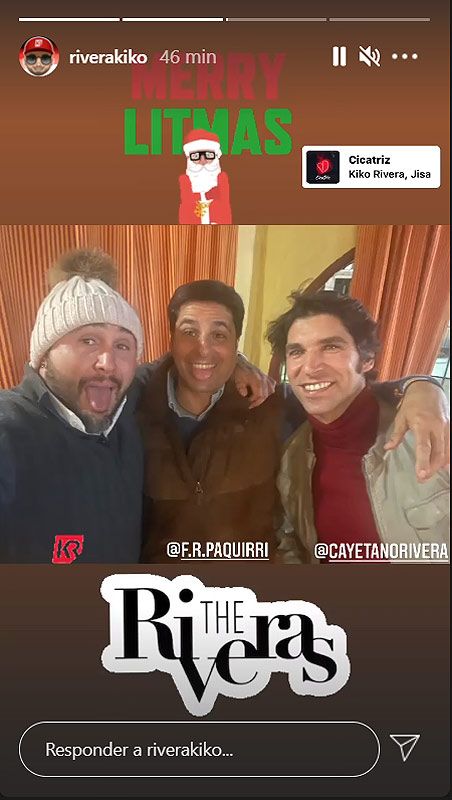 Francisco, Cayetano y Kiko Rivera