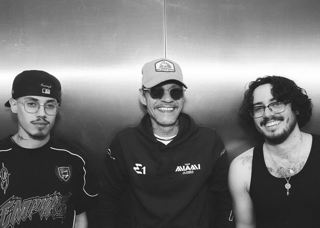 Marc Anthony con Ryan y Cristian Muñiz, los hijos que tuvo con Dayanara Torres.