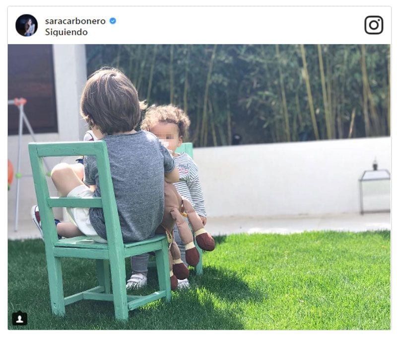 Los hijos de Sara Carbonero y Mayra 