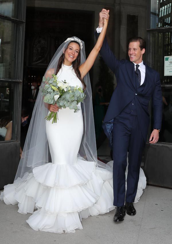 Rocío Gil vestida de novia
