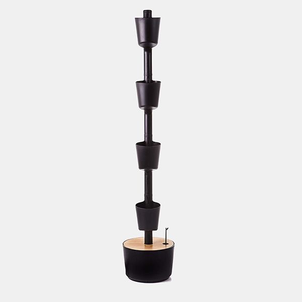 huerto interior jardin vertical