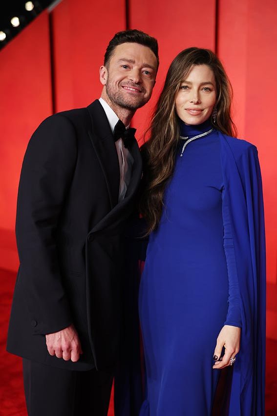 Justin Timberlake con Jessica Biel