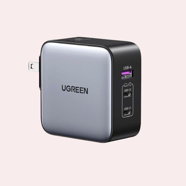 UGREEN Nexode Cargador de Viaje GAN de 65W