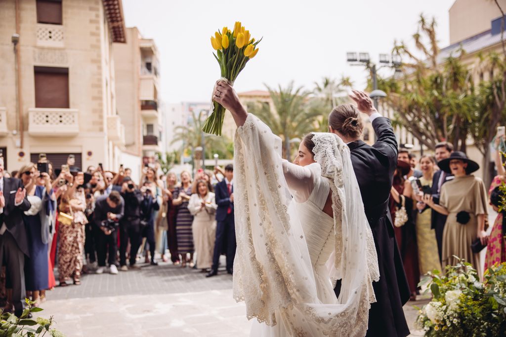 La boda de la influencer María Ramón Quiles y Álvaro en Alicante