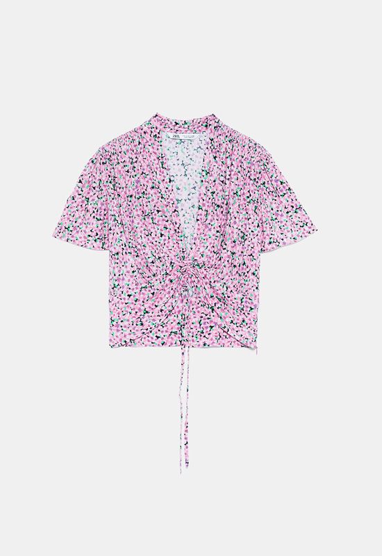 zara blusa
