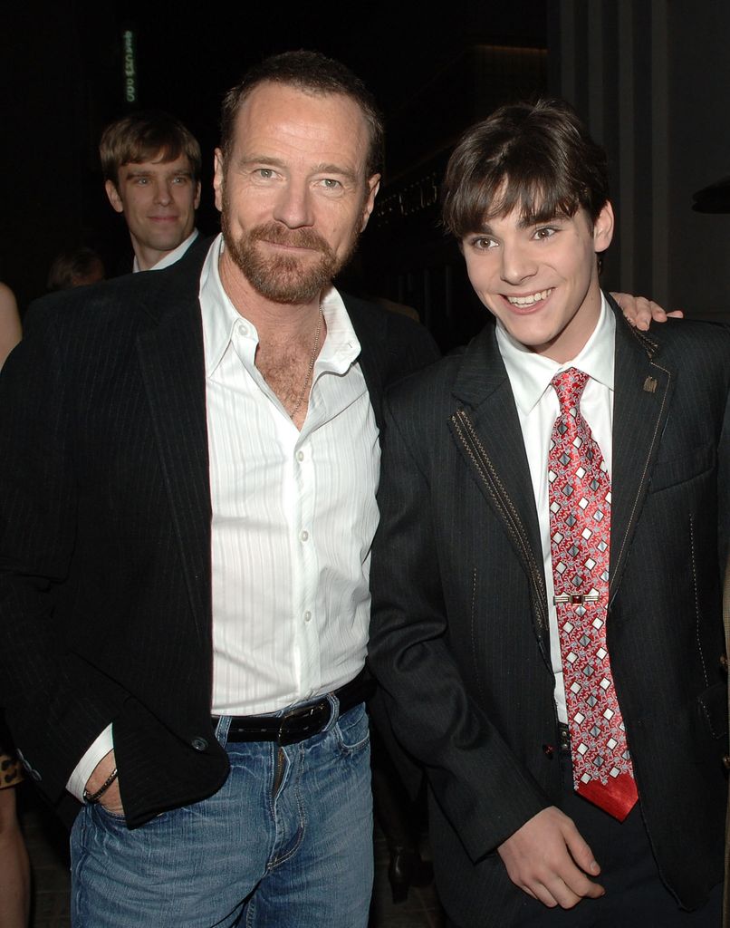 Bryan Cranston compartió esta foto junto a RJ Mitte tomada durante la premier de 'Breaking Bad' en enero de 2008.